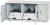 SL base cabinet with 2 wing doors 1400x570x600 mm (WxDxH), light grey, micro pearl, incl. 2 pull-out shelves, 1 shelf