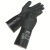 Protective gloves u-chem 3100 black, 30 mm with cuff, size 11 nitrile-rubber, pack of 1 box of 10 pair