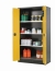 Chemical cabinet CS.195.105.FD 1055x520x1950mm (BxTxH), RAL 7035, 3x shelf, 1x perforated insert,