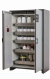Saftey cabinet Q-Classic-30 WD 1164 x 615 x 1947 mm (WxDxH), swing doors, grey RAL 7035, 5 sumps bottom,1 bottom colleting sump