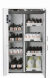 Combi safety cabinet K-Phoenix, RAL 9016, incl. 3 shelves, 1 perforated metal plate insert, 1 bottom collecting sump, 4 pull-ou