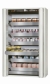 Saftey cabinet S-PHOENIX-90 FDAS 1196 x 616 x 1968 mm (WxDxH), RAL 7035 6x AZ ES 1.4301 roh 1x BW.S f. AZ ES