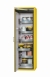 Saftey cabinet S-CLASSIC-90 WDASL 596x616x1968mm (WxDxH), swing doors RAL1004, 6x AZ ES 1.4301 roh 1x BW.S f. AZ ES