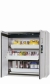 safety cabinet S-PEGASUS-90 WDAC light grey, 3x AZ 1x BW.S f. AZ St.bl. besch.gl. S90