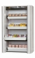 Saftey cabinet S-PHOENIX-90 FDAS 1196 x 616 x 1968 mm (WxDxH), RAL 7035, 4x pull-out tray, 1x bottom tray