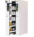 Saftey storage cabinet V-CLASSIC-90 2VD.MV 450x863x1966mm (HxWxD), RAL similar 9016/9016, 8x tray shelf, 8x perforated insert,