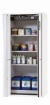 Safety cabinet S-PHOENIX-90 FWAS 896x616x1968mm, RAL 9016, incl. 3 shelf standard, 1x perforated insert