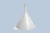 Funnel 140 mm, PE-HD Spout 15 mm, natural hubs