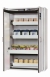 Saftey cabinet S-CLASSIC-90 WDAS 1200 x 615 x 1968 mm (WxDxH), swing doors grey RAL 7035, 4 full pull-out shelves