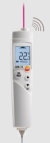 Infrared thermometer testo 826-T4, with penetration probe