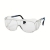 Safety spectacles 9161 colourless, lenses:colourless/UV 2-1,2 optidur 4C plus, antifog