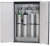 Gas cylinder cabinet G-ULTIMATE-90 WD RAL 7035 lightgrey, 1400x615x2050mm, incl. moutning rail, bottle holder,