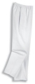 Women pants model 248, size 36 white, 100% cotton