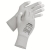 Assembly gloves unipur carbon FT size 6, gray, black, white, elastomer coating, pair