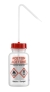 Washbottle spray closure PE-LD 50mm, for 500ml, cap red