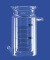 Reaction vessels, cylindrical, with thermostatic jacket
