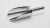 Dispensing scoops, stainless steel