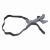 Strap clamps RH 3 for overhead stirrers and Dispersers T 18 and T 25