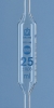 Volumetric pipettes, AR-glas<sup>®</sup>, class AS, 2 marks, blue graduation