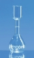 Messkolben f&uuml;r die Zuckeruntersuchung, Borosilikatglas 3.3, Klasse B, wei&szlig; graduiert