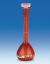 Volumetric flasks VITLAB<sup>®</sup> UV-protect, PMP, Class A with NS stoppers, PP