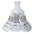 Distilling spiders with flasks, for Rotary evaporator RV 10, RV 8, RV 3