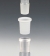 Joint sleeve, PTFE, NS 60/46