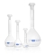 Volumetric flask DURAN<sup>&reg;</sup>, class A, blue graduated