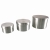 Containers with lid, aluminium