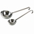 Ladles, stainless steel