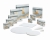 Technical filter papers, sheets, smooth