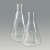 Culture flasks, borosilicate glass 3.3, neck straight