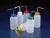 Wash bottles, wide-mouth, PE-LD