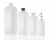 Square bottles without closure, PE-HD, series 310