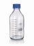 Laboratory bottles, borosilicate glass 3.3, GL45, with blue screw cap