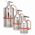 Safety cans, stainless steel