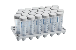 Eppendorf Conical Tubes, 50 mL, sterile, pyrogen-, DNase-, RNase- and DNA-free, colourless, 300 tubes (12 racks × 25 tubes)
