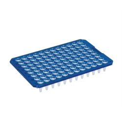Eppendorf twin.tec&reg; PCR Plate 96, low profile, unskirted, 150 &micro;L, PCR clean, blau, 20 Platten
