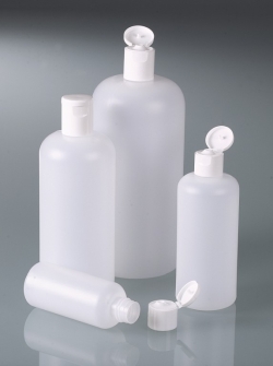 Rundflasche mit Klappverschluss