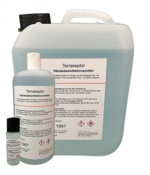 Handdesinfektion Terraseptol
