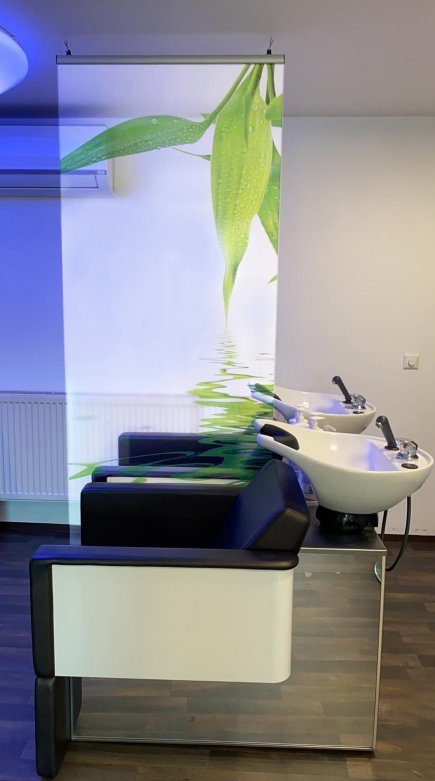 Deckenhänger PVC-Folie bedruckt mit eigenem Bild