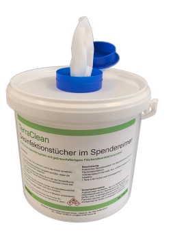 TerraClean Flächendesinfektionstücher im Spendereimer