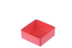 Einsatzbox 54x54x23 mm rot, PS
