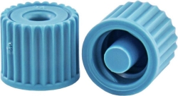 CHROMABOND luerstoppers for vacuum manifold, blue pack of 12