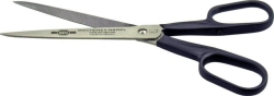 ALUGRAM scissor labeled, from Solingen grinded blade, black handle