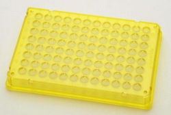 Eppendorf twin.tec&reg; PCR Plate 96, skirted, 150 &micro;L, PCR clean, gelb, 300 Platten