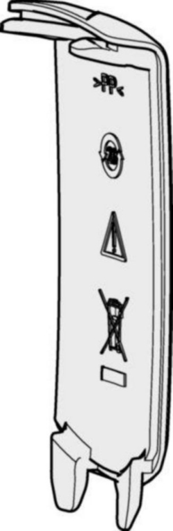 Accumulator compartment lid for Xplorer