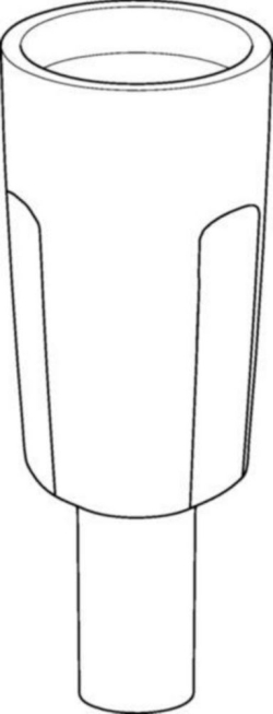 Eppendorf Reference 2 Ejector sleeve, variable, fixed, 2.5 mL, color code: red