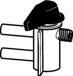 Discharge valve, complete