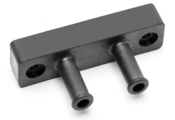 Pumpenanschluss Kunststoff Ersatz Einlass/Auslass f&uuml;r Schl&auml;uche 9mm Innendurchmesser, Temp-Bereich -50 bis 200 &deg; C